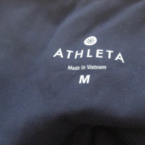 Athleta baby blue cropped spandex - Picture 4 of 6